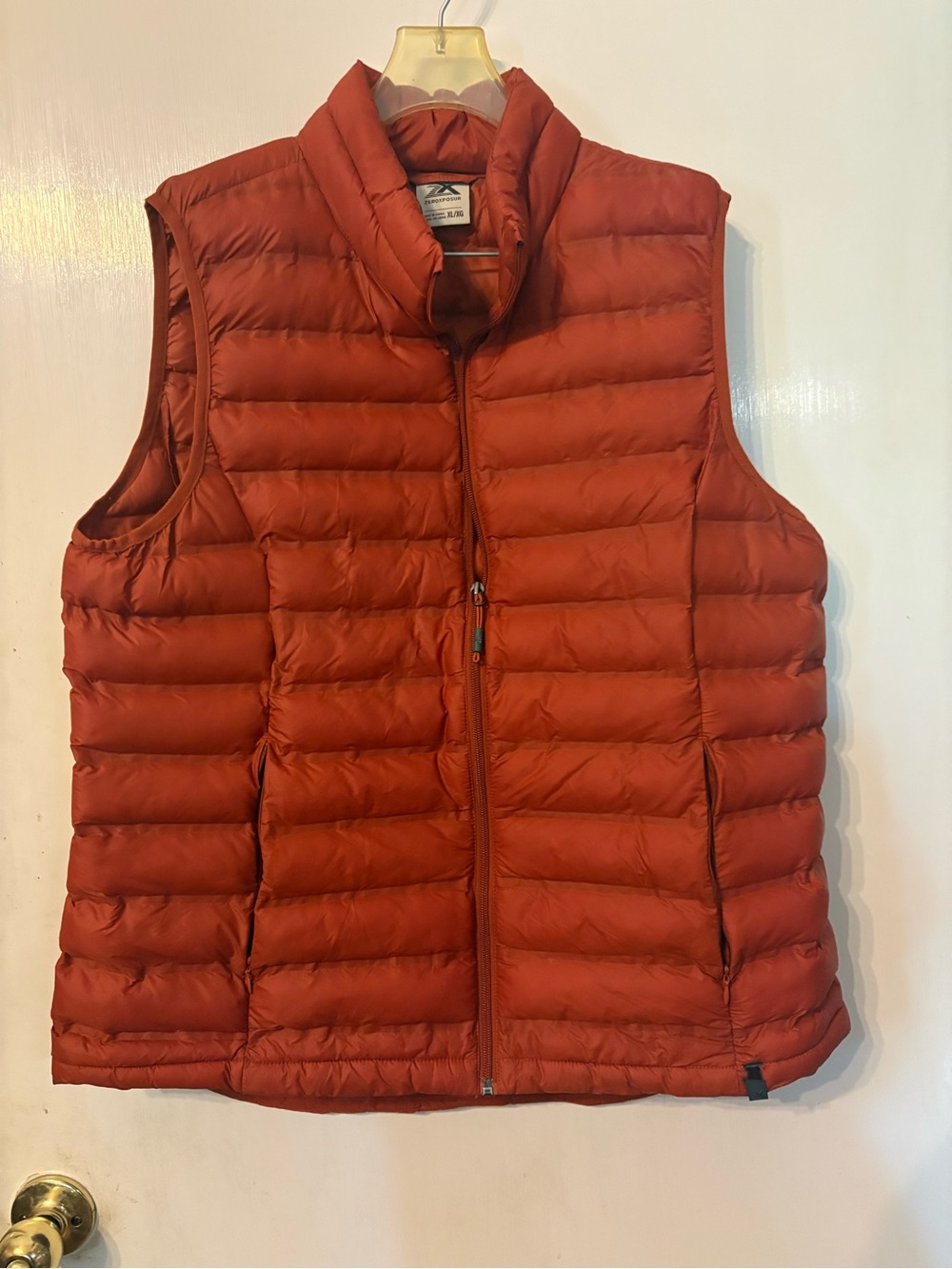 Woman’s ZeroXposur Insulated Quilted Puffer Vest - Orange